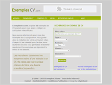 Tablet Screenshot of exemplescv.com